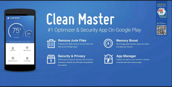 Clean Master Phone Booster is de beste app voor een snelle en veilige smartphone, nu downloaden?