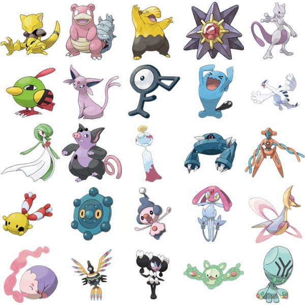 De psychic pokémon soorten in Pokémon Go