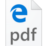 Edge opent ook PDF