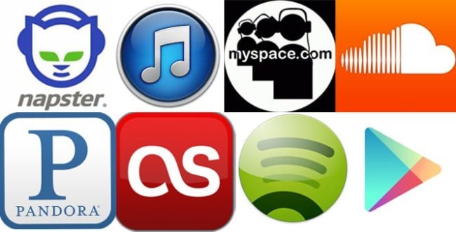 Een aantal downloadprogramma's voor het streamen of downloaden van muziek.
