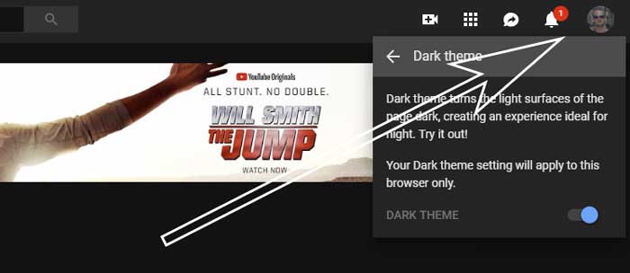 Youtube is een stuk vriendelijker voor je ogen in zwart.